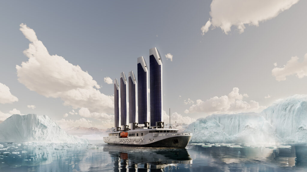 Captain Arctic - Bateau polaire voiles solaires