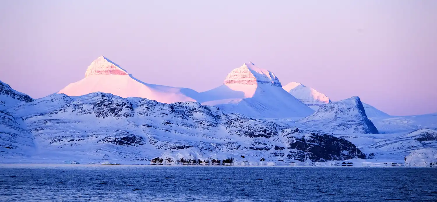 Spitzberg Coucher de soleil ©X.Allard