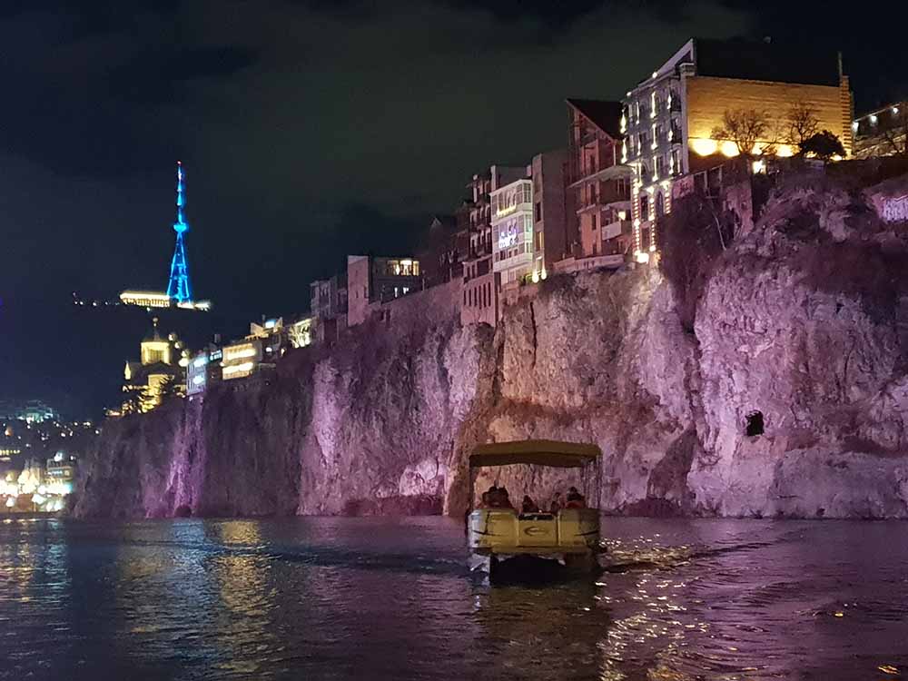 Croisière sur la Koura Géorgie